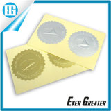 Custom Self Adhesive Aluminium Foil Sticker