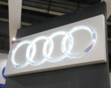 Outdoor Car Dealership 3D Acrylic LED Backlit Car Logo Light Signs