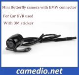 18.5mm High Resolution 480TV Lines Butterfly Mini Security Car DVR Camera with BMW Connector