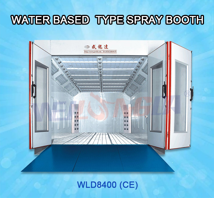 Wld8400 Ce Water Based Paint Car Painting Booth/Car Spray Booth