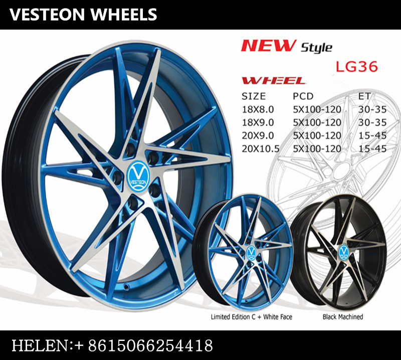 New Design 3sdm Replica Car Alloy Wheel Rims (17 18inch ...