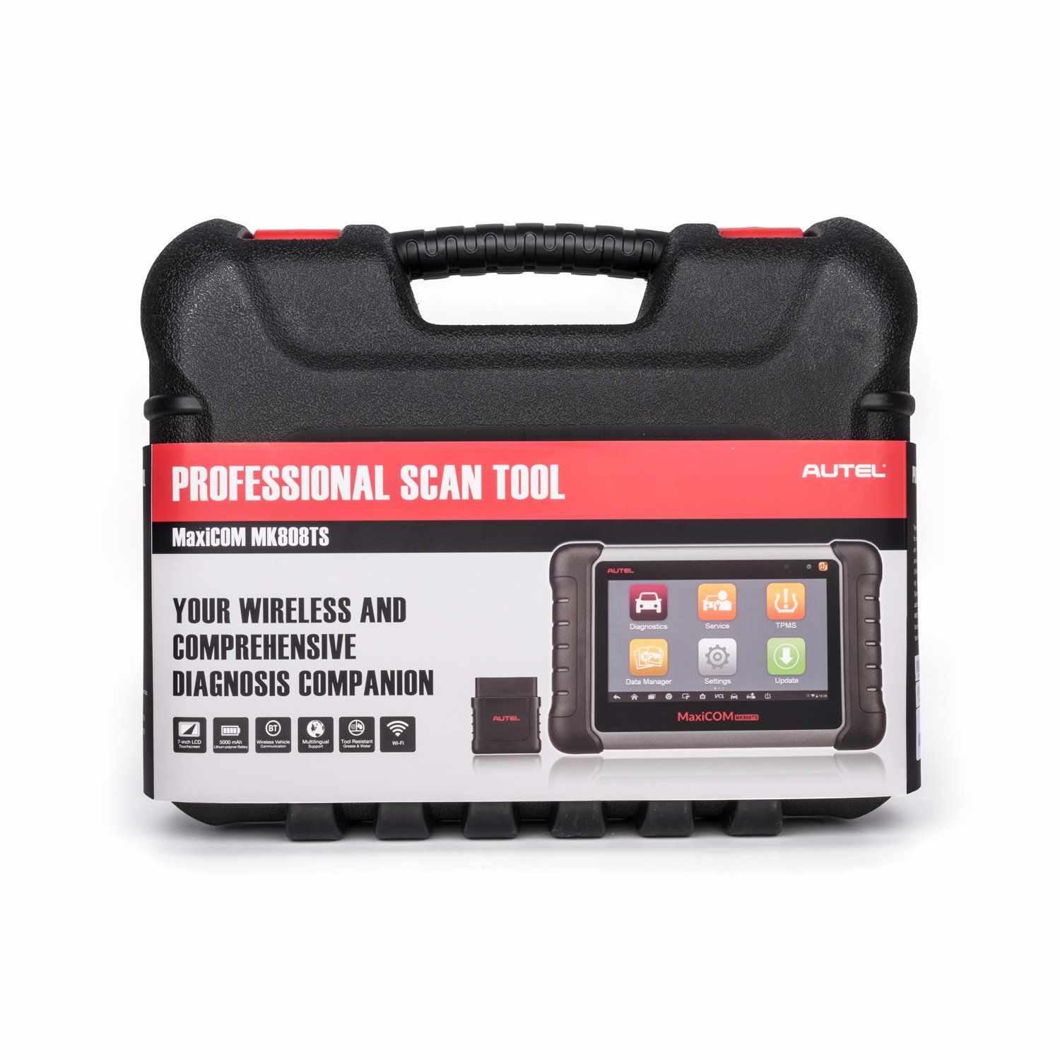 2017 New Released Autel Maxicom Mk808ts Tire Sensor TPMS Scan Tool with Bluetooth and WiFi Auto Diagnostic Tool Mk808ts Update Online