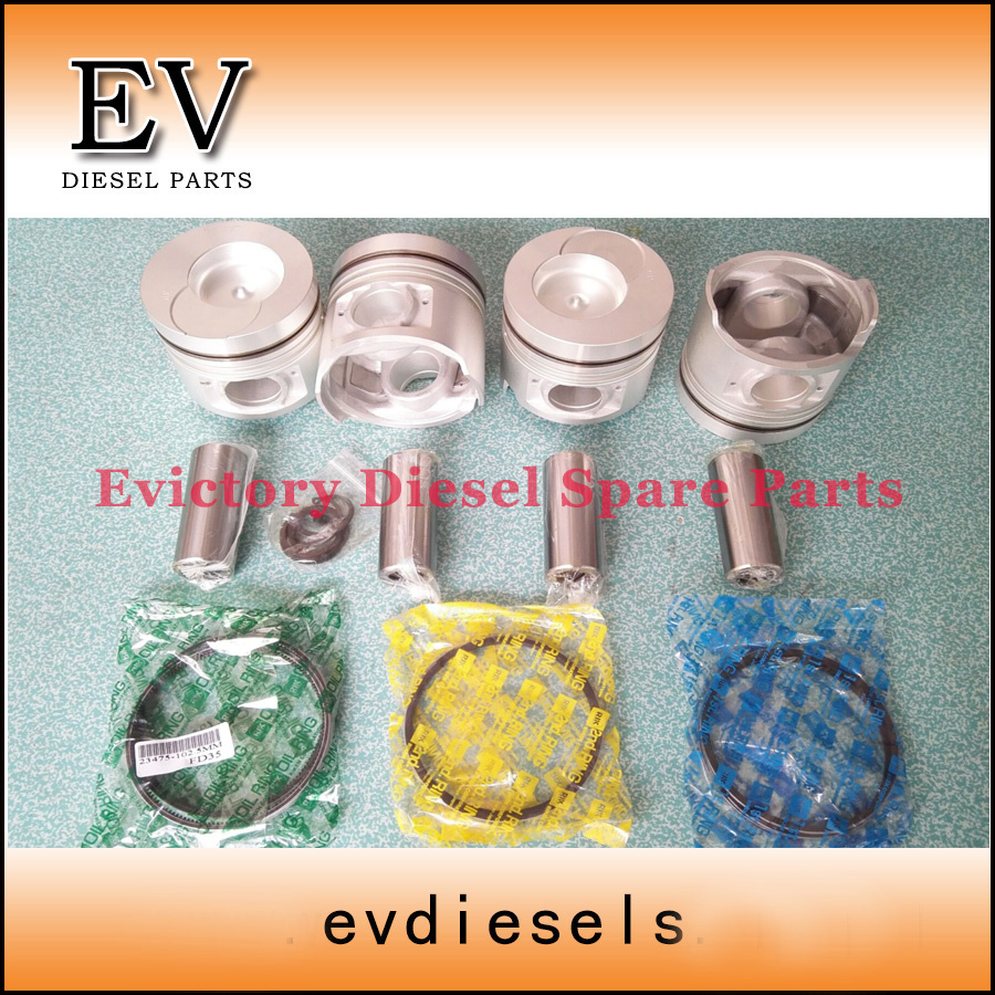 Fd42T Fd46T Rebuild Overhaul Kit Cylinder Head Gasket Piston Ring