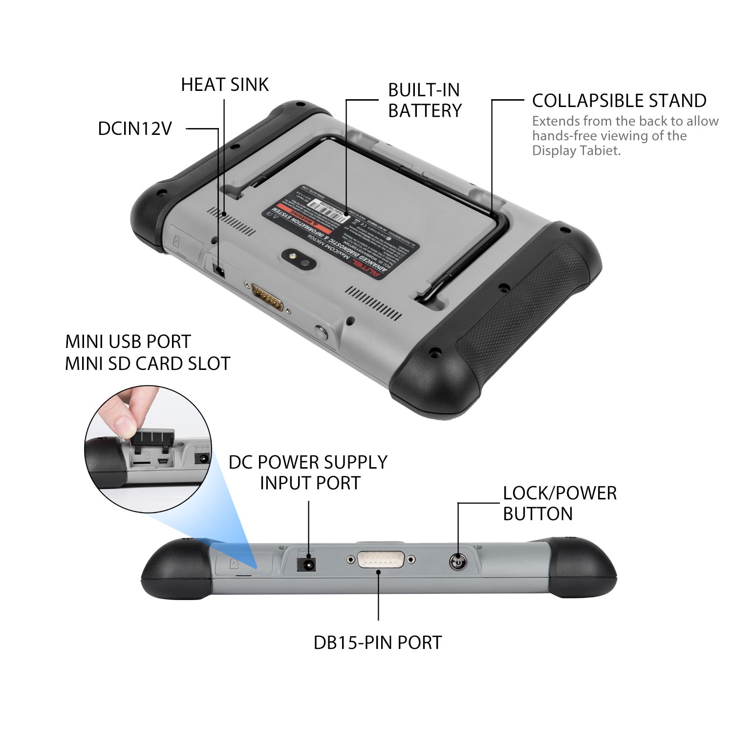 2017 New Generation of Maxisys Ms906 Auto Diagnostic Tool Autel Maxicom Mk906