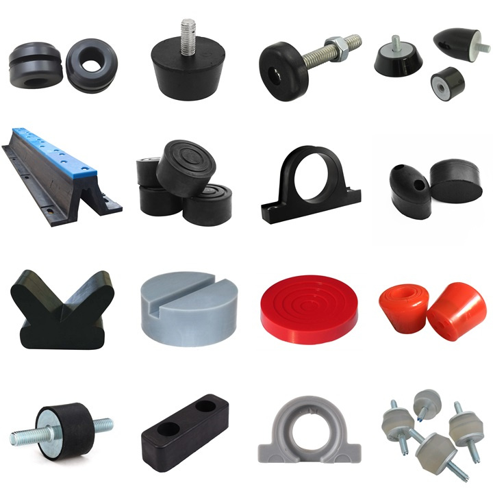 Customized Auto Parts Natural Rubber Vibration Eliminator Pedal Pad