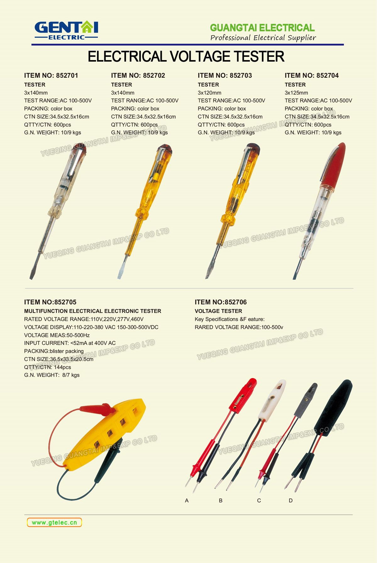 Good Quality Electric Pen Tester, Electric Voltage Tester