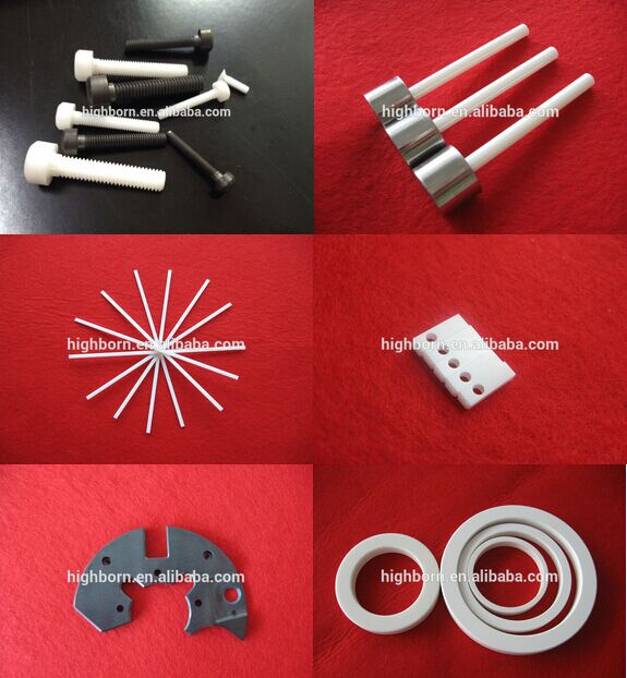 Precision White Zirconia Ceramic Polishing Tube