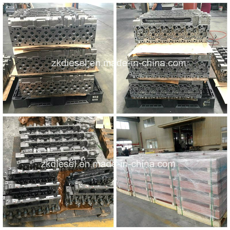 Heavy Construction Machinery Detroit S60 Diesel Engine Cylinder Head 23525567 with Non-Egr